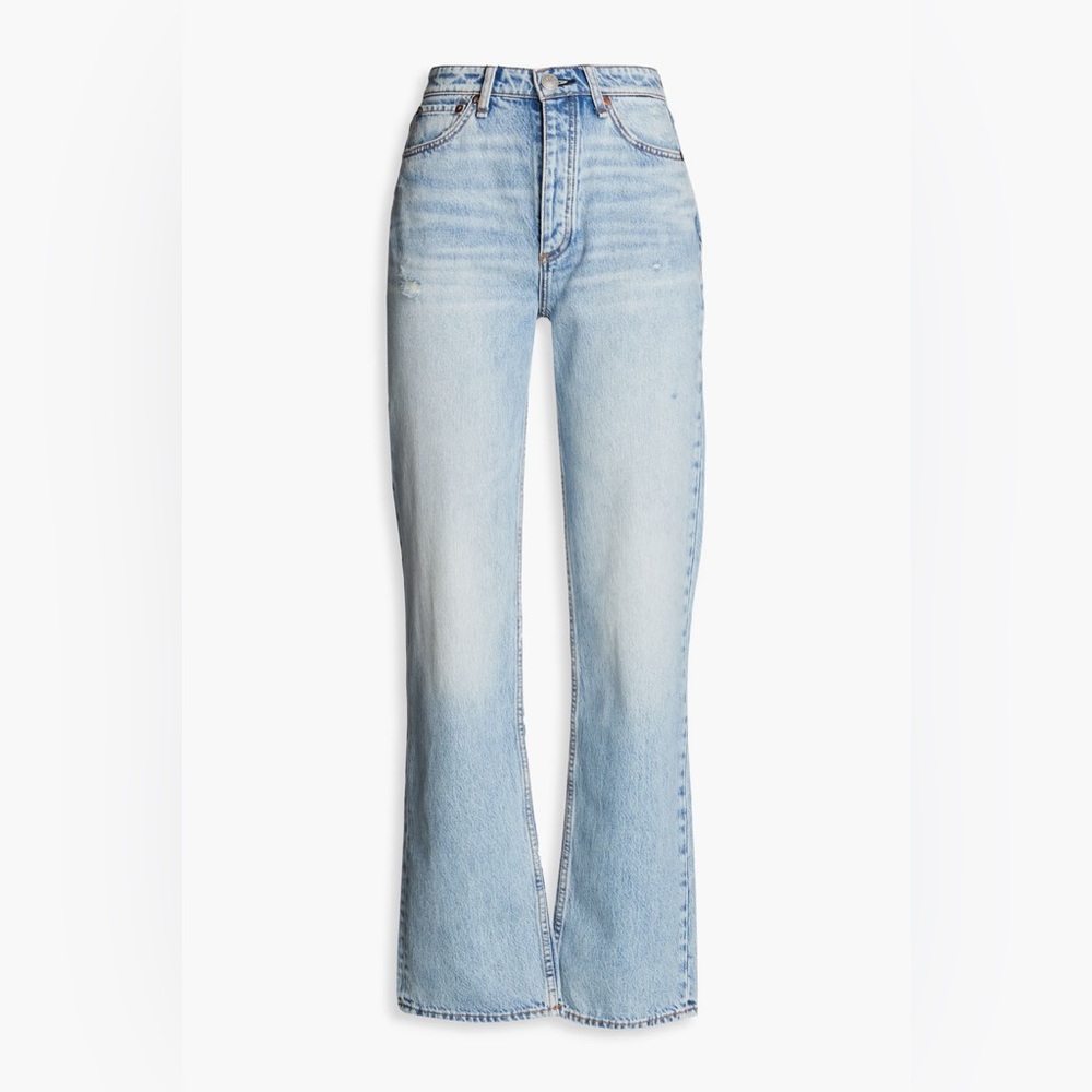 Rag & Bone Alex High Rise Straight Jeans